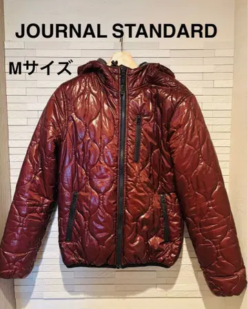 새상품급 저널 스탠다드 리버서블 다운 와인 레드 x 그레이
