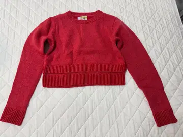 6 록 크롭 니트 스웨터