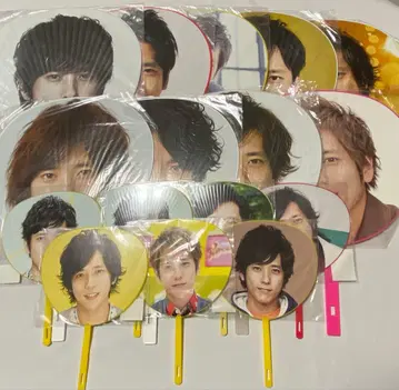 아라시 니노미야 카즈나리 니노 부채 점보 미니 묶음 판매