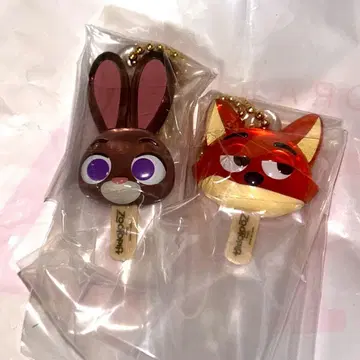 주토피아 아이스캔디 참 닉 주디 가챠가챠 새상품급