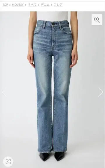 MOUSSY MVS FLARE(L) / 롱 사이즈 26inch