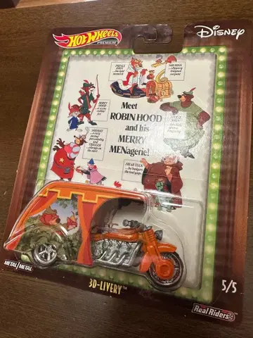 hotwheels 3D-LIVERY 디즈니 미개봉 새상품