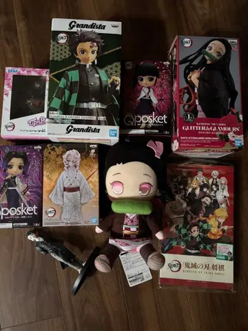 귀멸의 칼날 피규어 세트 탄지로 세트 모음