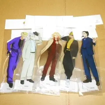 도쿄 리벤저스 캐릭터 아크릴 피규어 5종 모음