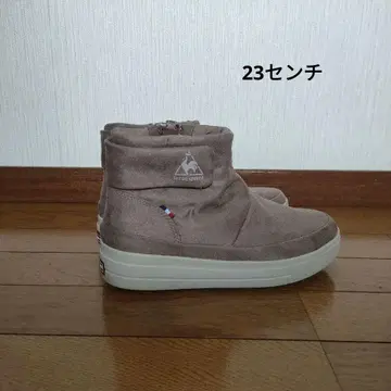 르꼬끄 스포르티브 지퍼 페이크 스웨이드 부츠