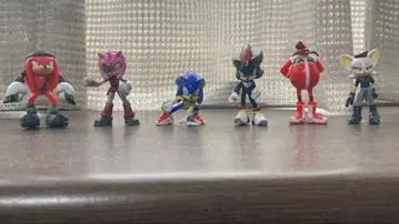 소닉 프라임 피규어 6개