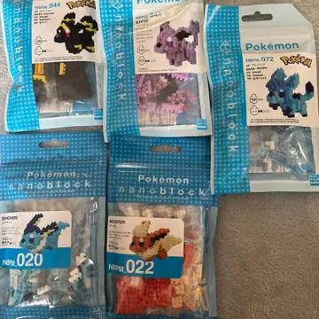 포켓몬 나노 블록 6세트