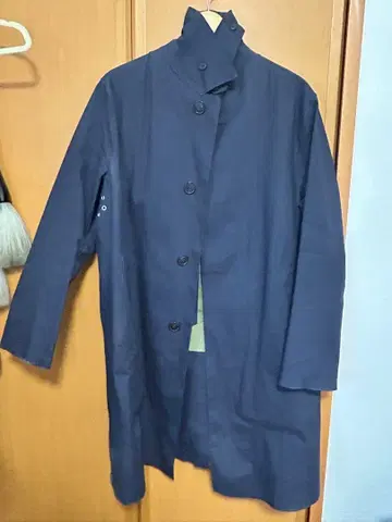 MACKINTOSH 고무 코트 사이즈 40 네이비