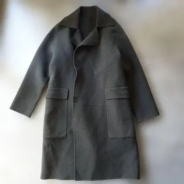 근년산 CK 캘빈클라인 울 랩 코트 XL