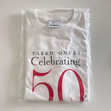 [ 새상품 미개봉 ] 오오누키 타에코 50주년 기념 라이브 T셔츠