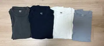 유니클로 U 크루넥 T 반팔 7개 세트 사이즈 XL