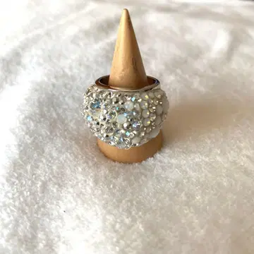 스와로브스키 SWAROVSKI 반지 링 실버