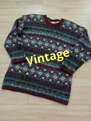 PAUL HARRIS DESIGN 빈티지 모헤어 스웨터