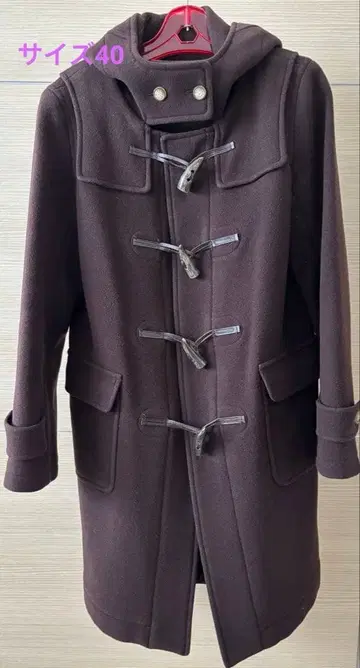 MACKINTOSH 여성 사이즈 40 브라운 더플 코트