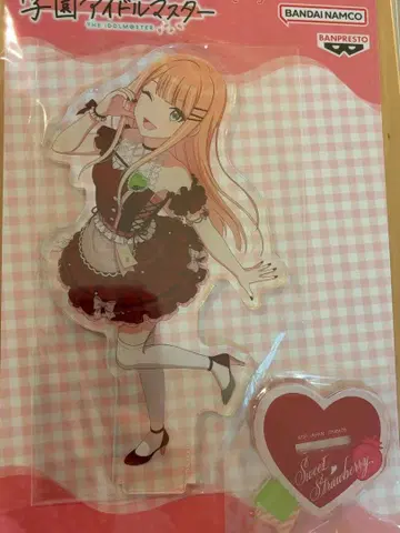 학원 아이돌 마스터 학마스 시운 세이카 스탠드 포함 빅 아크릴 플레이트