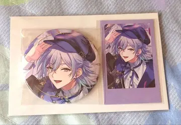 니지산지 호시미치 쇼 생일 캔뱃지 폴라로이드