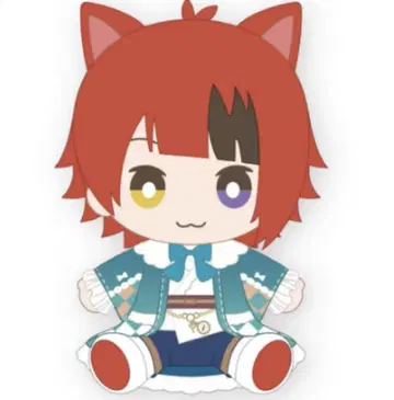 스토푸리 언어의 정원 원더랜드 앉은 봉제 인형 리이누군