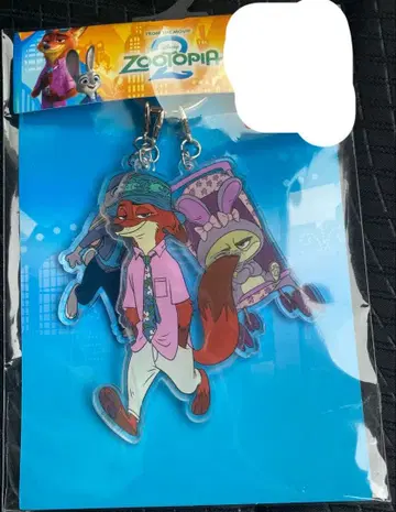 주토피아 3 아크릴 참 (닉, 주디, 듀크)