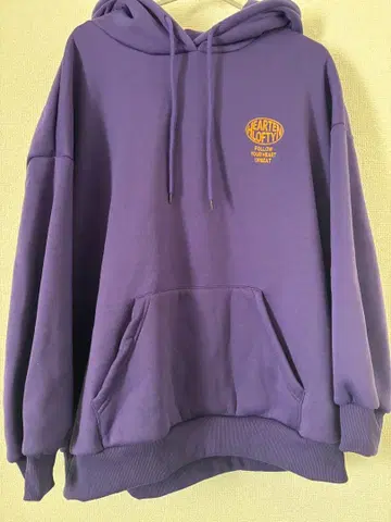 후드티 퍼플 보라색 사이즈 L