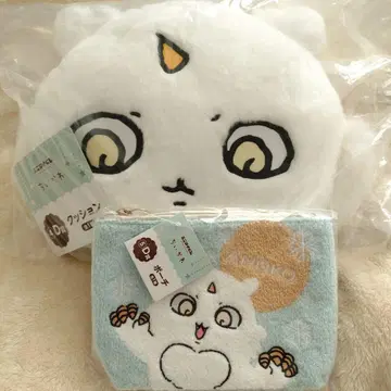 치이카와 1번 복권 에니마이 복권 D상 그 아이 쿠션 & 파우치