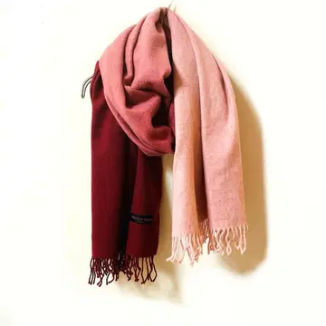 컨디션 최상 christian aujard 울 대형 머플러 스톨