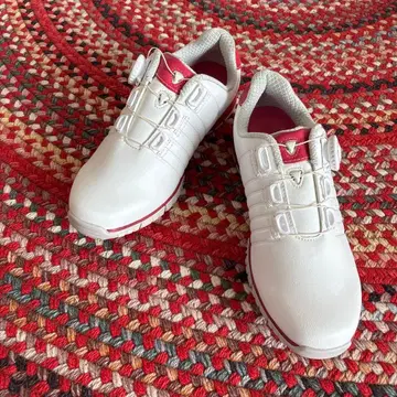 브릿지스톤 골프화 여성용 화이트/핑크 24cm