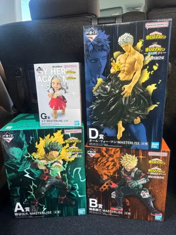 나의 히어로 아카데미아 제일복권 -더욱 저 너머로- 피규어 4개 세트