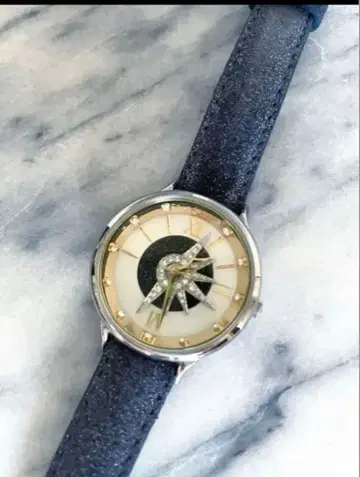 STAR JEWELRY 실버/그레이 라이트온 타임 손목시계