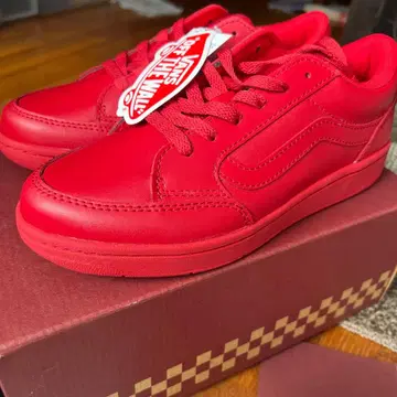 VANS V2940 LE CANORA 스니커즈 23cm 레드