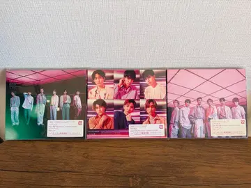 SixTONES 마스카라 CD 3장 세트