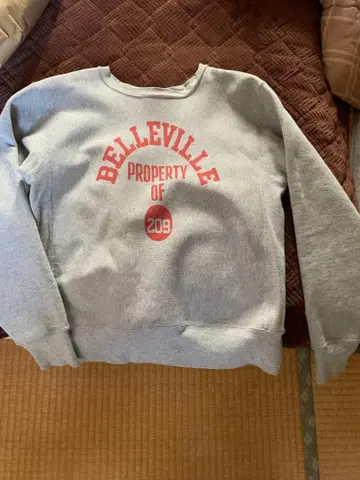 챔피온 리버스 위브 빨간색 택 복각 L 사이즈 USA제