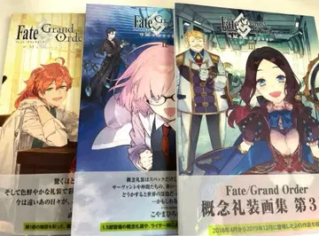 Fate/Grand Order 예복 화집 1~3 + 덤