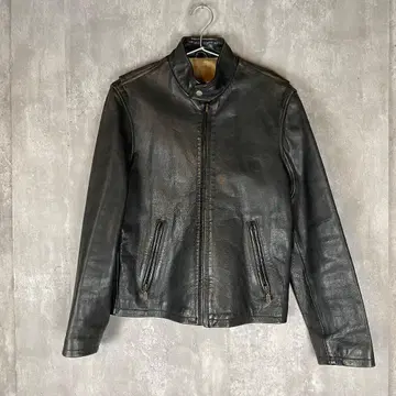 [ 영국제 ] DUFFER 가죽 자켓 싱글 라이더 고급