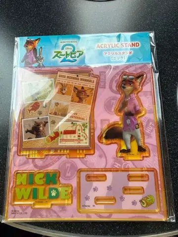 주토피아2 아크릴 스탠드 닉 ZOOTOPIA