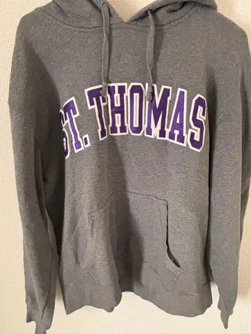 그레이 후드티 구제 의류 사이즈 L