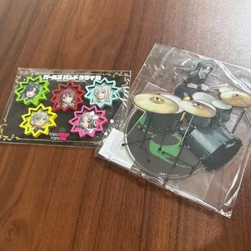 걸즈 밴드 아크릴 스탠드 스티커