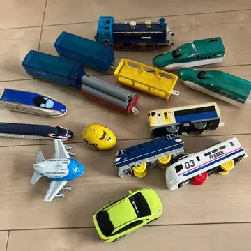 프라레일 차량 세트 다채로운 색상