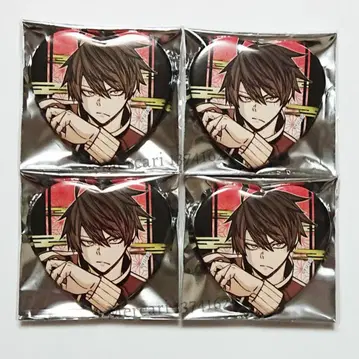 도겐안키 이치노세 시키 하트형 캔뱃지 애니메이트 한정 원작 그림