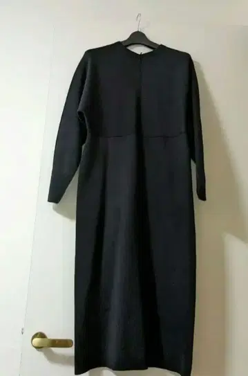 투모로우랜드 데프레 네이비 그레이 원피스 긴팔