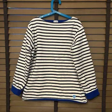 ORCIVAL 안감 플리스 풀오버 바스크 셔츠 블루