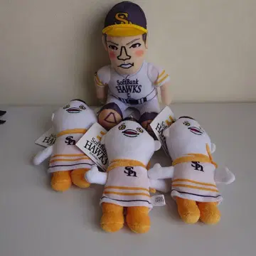 소프트뱅크 봉제 인형 세트