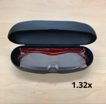 미사용 새상품 하즈키 루페 라지 1.32x 루비