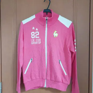 LE COQ SPORTIF 핑크 자켓 LL