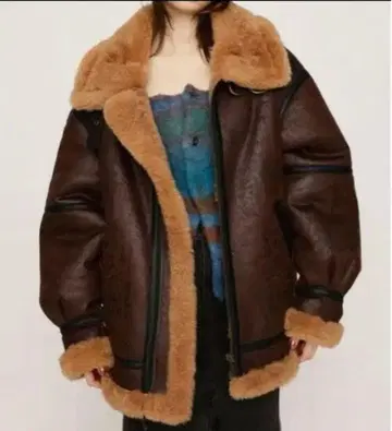 택 포함 새상품 SLY VINTAGE FAUX SHEARLING 자켓