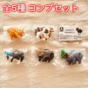 [전 5종 컴프 세트] 나무 조각 작가 히토미코의 [얀노카 스텝]