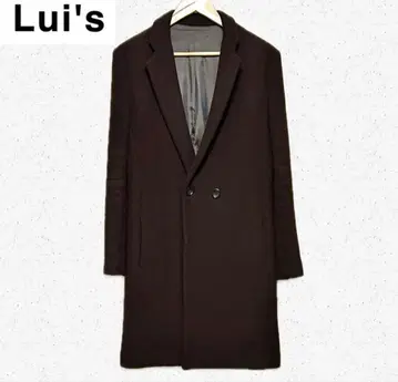 Lui's 다크 브라운 체스터 코트
