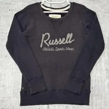 RUSSEL ATHLETIC 앞 V 가제트 래글런 맨투맨 트레이닝복