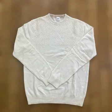 TAKEO KIKUCHI 캐시미어 100% 화이트 스웨터