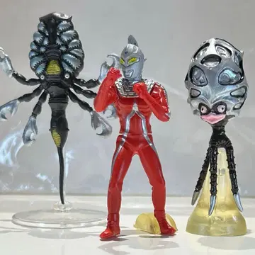 HG 울트라맨 시리즈 울트라 세븐 & 쿨 외계인 & 치불 외계인