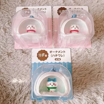 치이카와 (먼작귀) 에니마이 복권 오너먼트 3개 세트